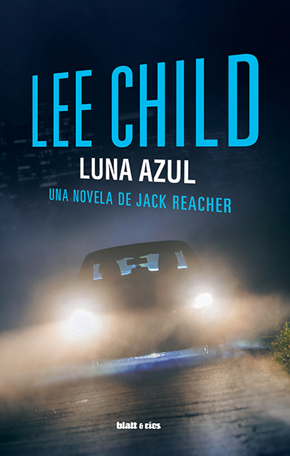 Cubierta de Luna azul, de Lee Child